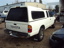 1997 TOYOTA TACOMA XCAB, 3.4L 5SPEED 4WD, COLOR WHITE, STK Z15850